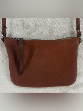 Boho Rough & Tumble Maine Crossbody Leather Purse-Distressed Leather